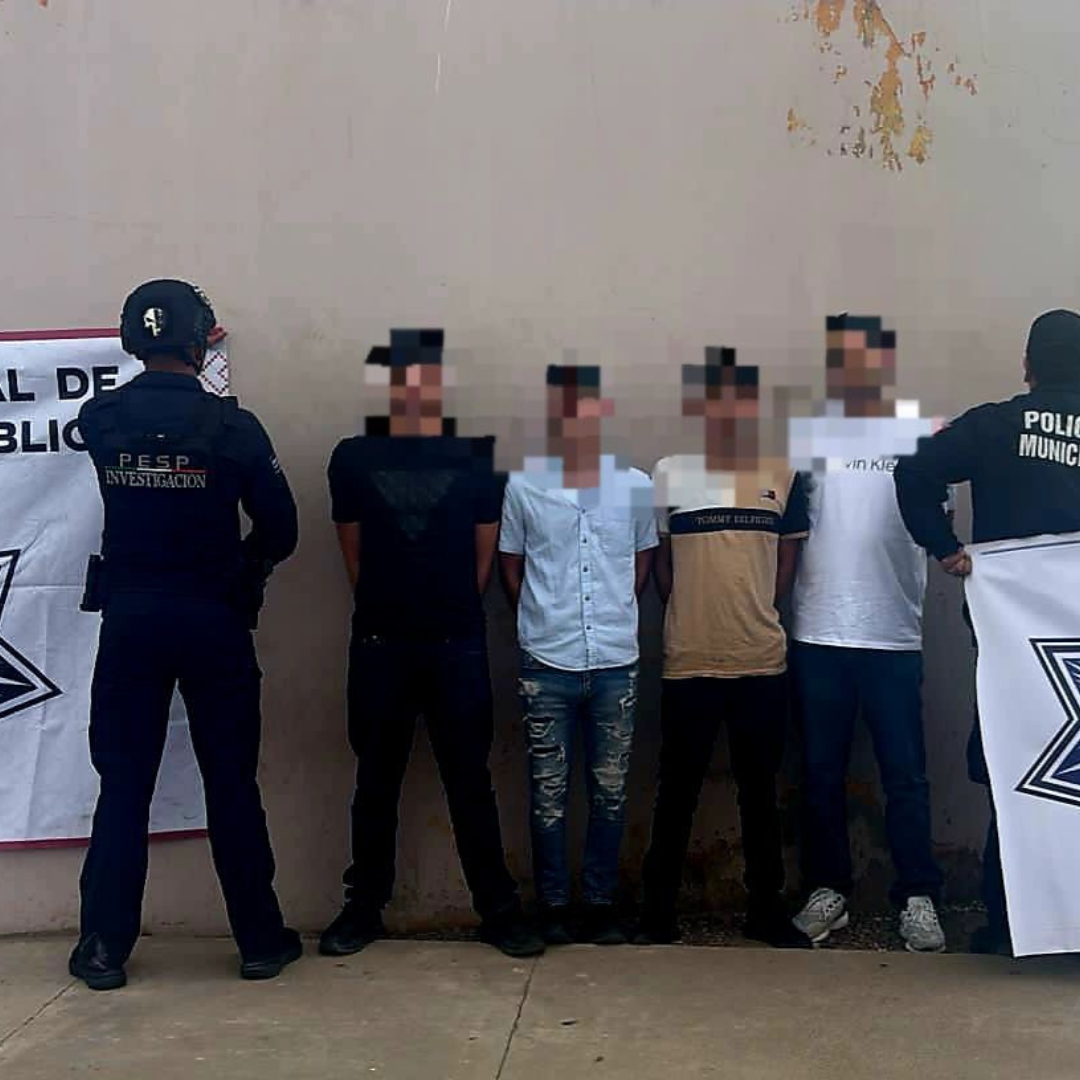 Cuatro Jóvenes Detenidos en Posesión de Droga en Hermosillo, Sonora